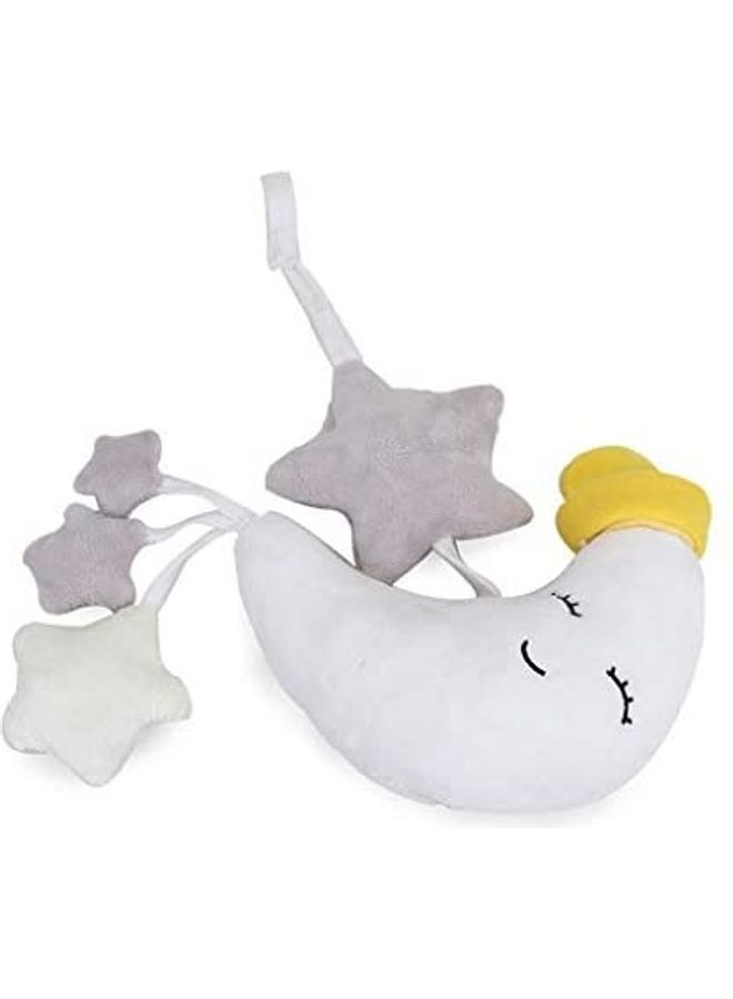 NIBEMINENT Plush Animal Toy Wind Chime Spiral Bed Cart Accessories Baby Car Pendant Multicolor