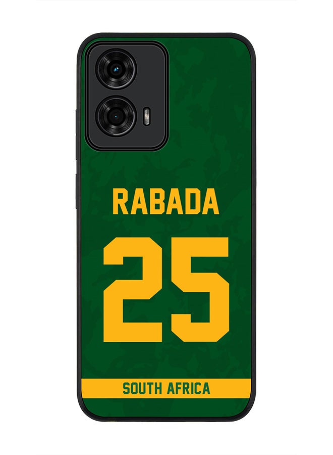 Stylizedd For Motorola Moto G24 / G24 Power Case,Slim fit Camera Protection, Shockproof Thin Phone cover - South Africa Kagiso Rabada, Jersey No 25 - Image 1