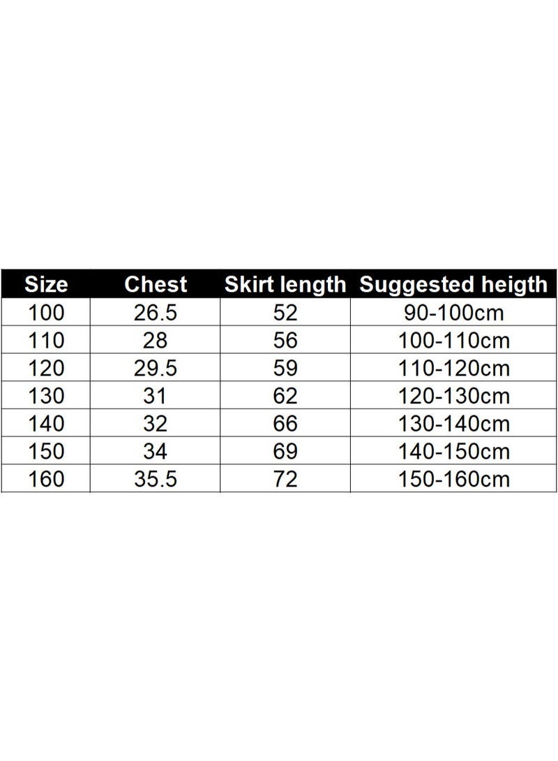 general K-Pop Demon Hunters Children's Dress Holiday Party Performance Costume Feifei Sleeve Cosplay Long Sleeve - Image 3