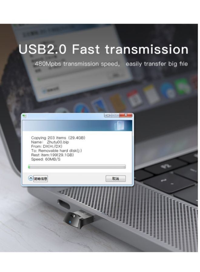 YESIDO GS20 Card Reader – Portable USB to TF & RFID SD Card Reader for PC & Laptop - Image 5