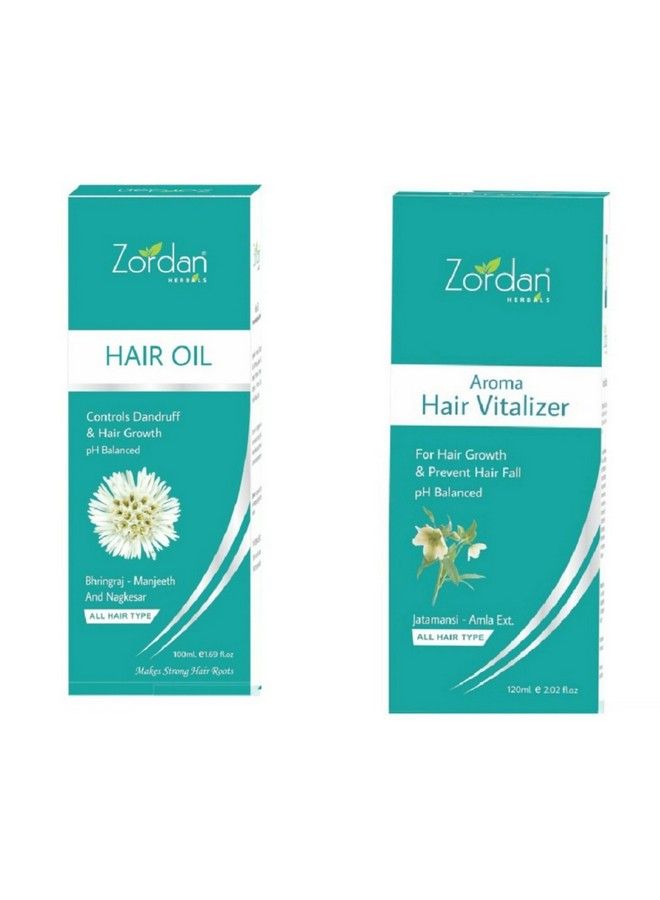 ZORDAN Aroma Hair Vitalizer+Herbal Hair Oil - Image 3