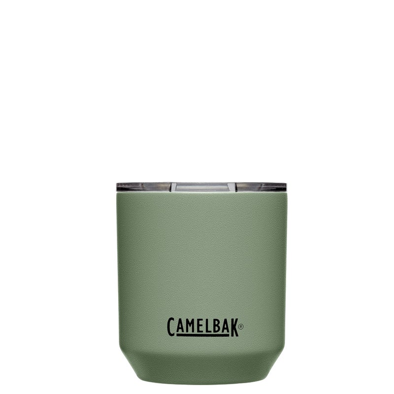 CamelBak Horizon 10oz Rocks Tumbler - Cocktail Glass - Insulated Stainless Steel - Tri-Mode Lid - Moss - Image 1