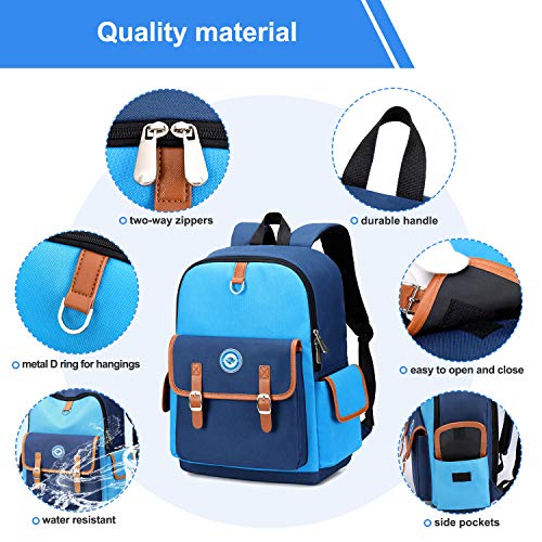 weiatas Kids Backpack Children Bookbag Preschool Kindergarten Elementary School Bag for Girls Boys - Image 4