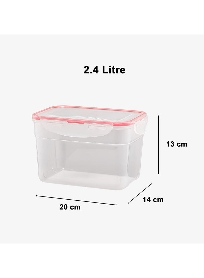 ليمون علبة طعام مستطيلة من ليمون سعة 2.4 لتر - Image 2