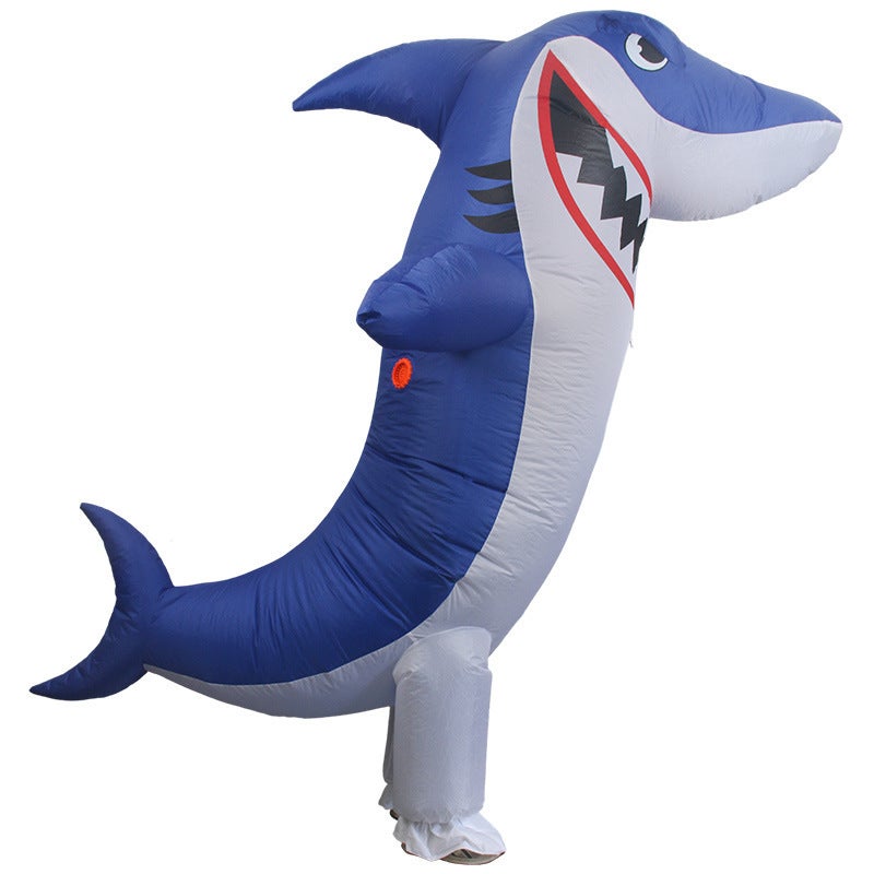 Shark Inflatable Clothing Halloween Shopping Mall Activities Stage Funny Inflatable Clothing - Image 4