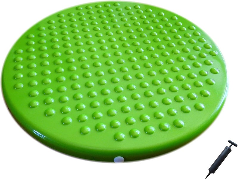 AppleRound Jr. Inflatable Seat Cushion with Pump, 31cm/12in Diameter, Sensory Wiggle Seat for Kids - Image 1
