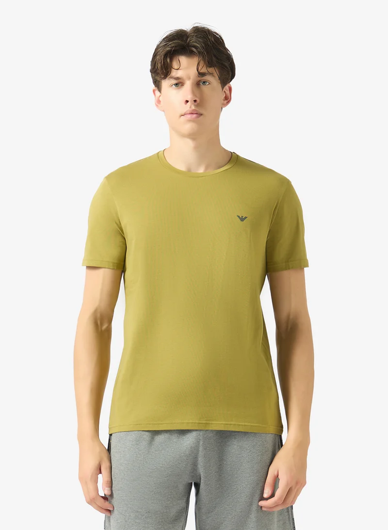 Emporio Armani  2 Pack Of Logo T-Shirt for Men | Best Price UAE