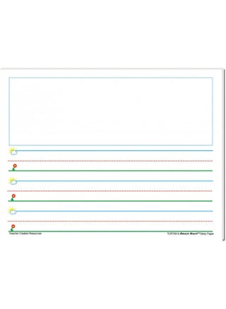 Teacher Created Resources Smart Start K-1 Story Paper: 40 Sheet Tablet (76510), White - pzsku/ZCE370B81464E94462A3FZ/45/_/1731696504/03ba5df3-b5a1-400b-84c9-87b26c8f477f