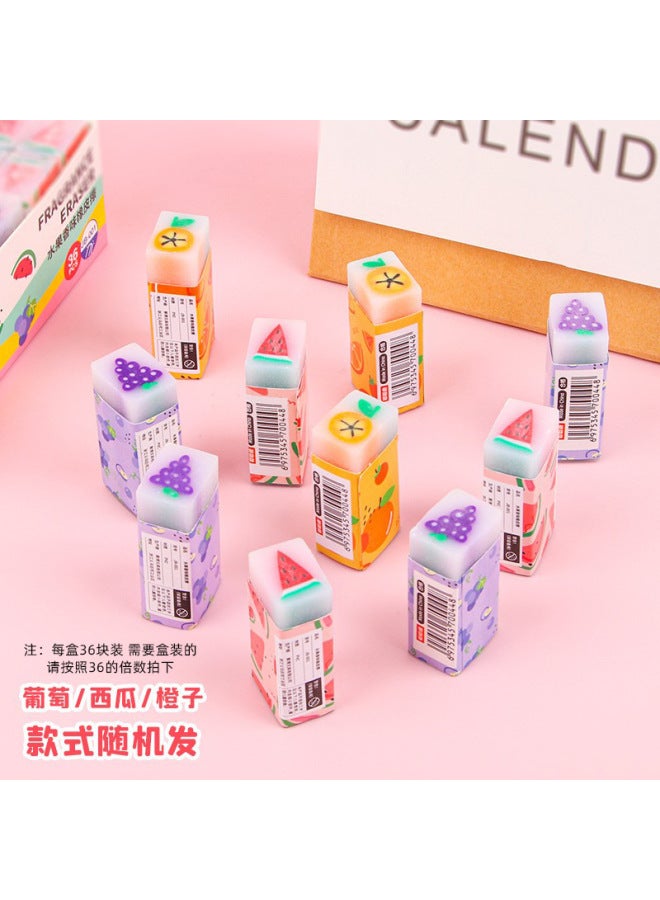 HELPS Creative Cartoon Rubber Children's Less Scrap Painting Cuttable Eraser Sandwich Eraser Cute Stationery For Primary School Students - Image 1