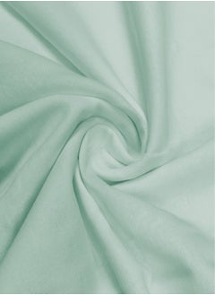 Raymond Raymond Home Single Sheet 120 Thread Count Luxirious Mercerised 100% Cotton Bedding Solid Pre Shrunk Percale Finish Bed Linen 2 Bedsheet and 2 Pillow Case - Light Sky Blue (152 * 229 CM)  - Image 5