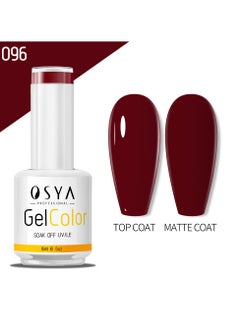 OSYA gel Nail Polish Collection Soak Off UV&LED CANNI OUTPUT Gel polish 15ml (096)  - Image 1