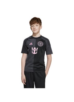 Adidas Adidas Imcf A Jsy Y Black Football Jerseys For Kids Unisex 128  - Image 3