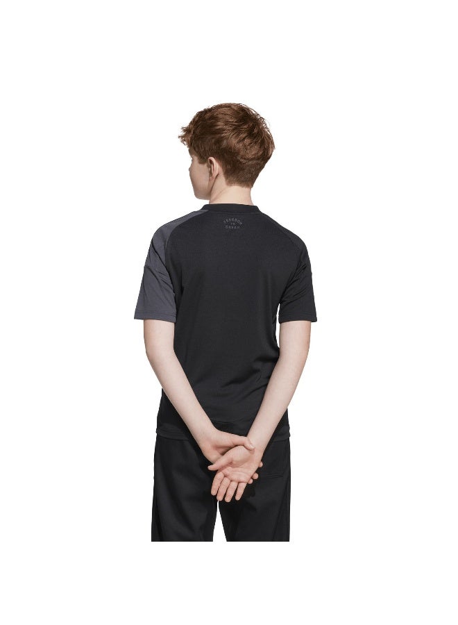 Adidas Imcf A Jsy Y Black Football Jerseys For Kids Unisex 128 - Image 4
