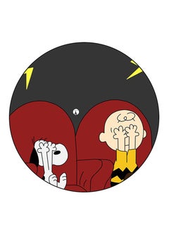 RKN Snoopy Printed Fridge Magnet Round  Multicolour  - Image 1
