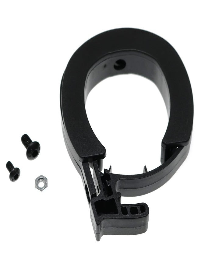 RLECS Front Round Locking Ring Folding Guard Ring for Scooter Parts, Black - Image 1