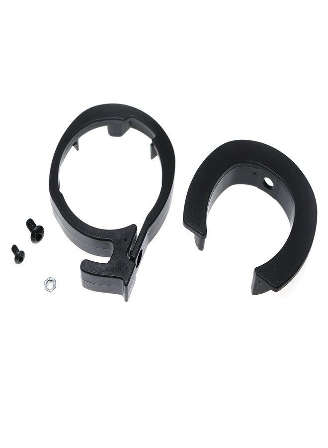 RLECS Front Round Locking Ring Folding Guard Ring for Scooter Parts, Black - Image 2