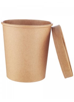 MIRCORP | Kraft Biryani Bucket 32oz + Lid - 25 pieces