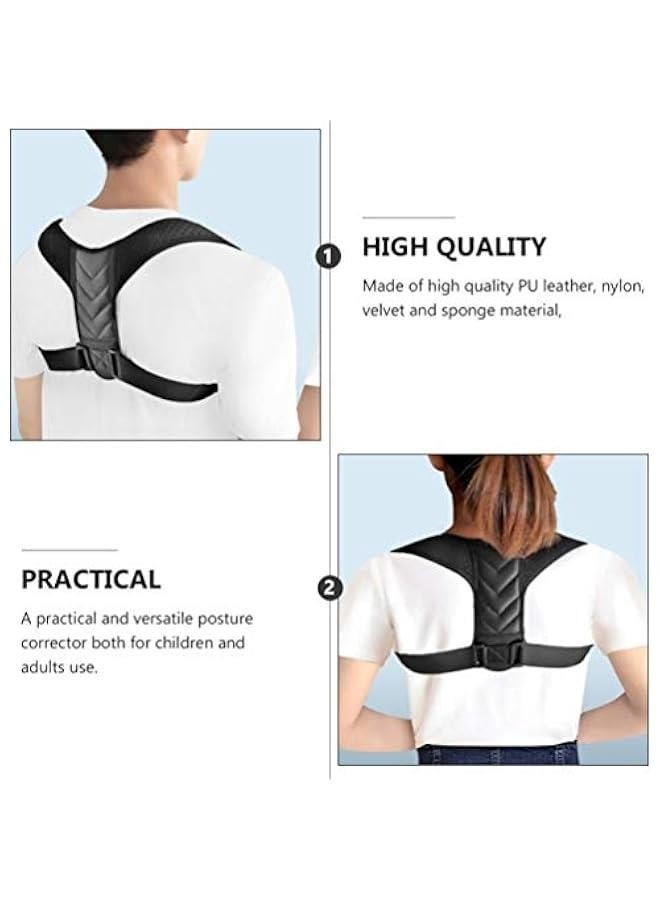 1pc Orthotics Posture Correct Device Hunchback Posture Corrector Sitting Posture Support Humpback Belt Humpback Correction Belt Women Men Posture Corrector Hunchback Corrector - Image 2