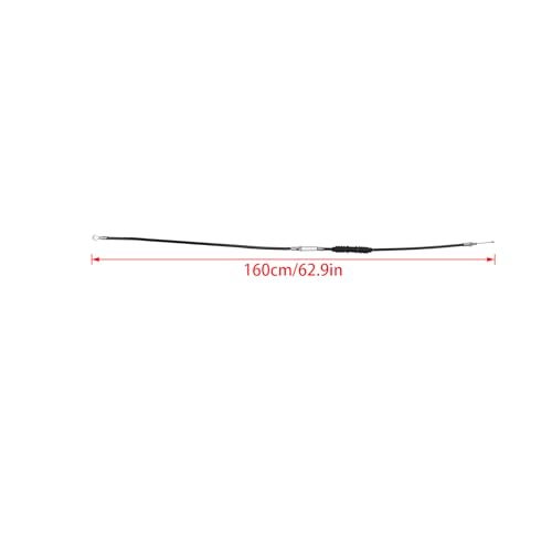 CHIFUN 62.9" Clutch Cable Wire Stainless Steel Braided 160cm Long Cable Compatible with Harley Sportster XL 883 1200 1986-2013/2004-2020 Sportster Models - Image 5
