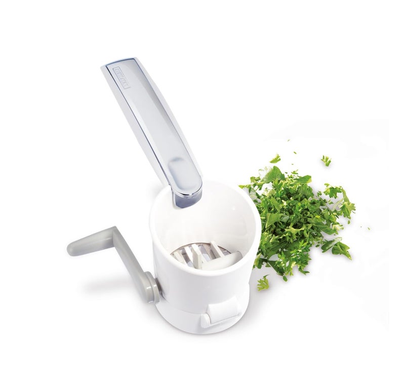 Leifheit Herb MillHerb GrinderHerb ChopperSpice Grinder for Fresh and Dried Herbs with Stainless Steel Insert - Image 2