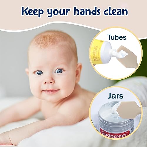 seeway Baby Diaper Cream Spatula, Seeway 3 pack Baby Butt Paste Spatula, Diaper Cream Applicator for Newborn Babies-Baby Necessities - Suitable for Aquaphor, Desitin - Image 4