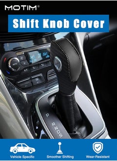 Car Gear Shift Cover for Fusion/Escape/Focus/Fiesta, Leather Carbon Fiber Gear hoodie, Auto Shift Knob Cover for EcoSport/Transit/C-Max Accessories, Auto Interior Accessories - pzsku/ZCE37B46CF6878B104824Z/45/_/1715859579/21cb79c8-4d60-4ebe-aa93-757b10f6dbbd