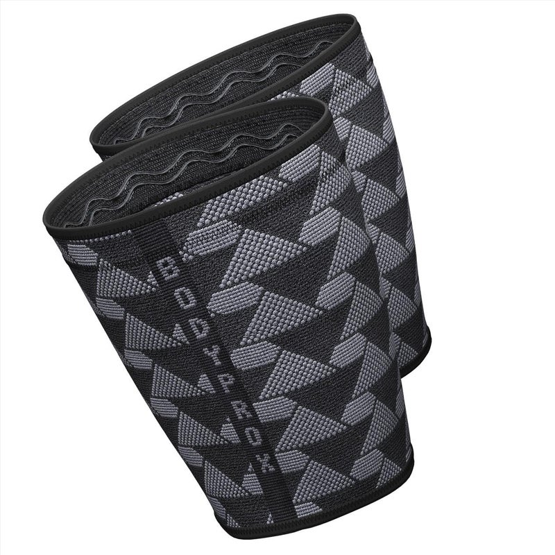 BODYPROX Thigh Compression Sleeve(1 Pair), Hamstring Compression Sleeve for Men and Women(Medium) - Image 1
