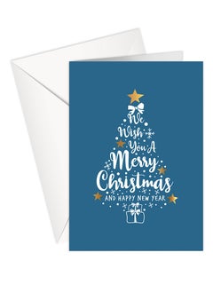 Share the Love We Wish you A Merry Christmas And Happy New Year | Christmas Greeting Card - Beautiful Festive Greeting for the Holiday Season  - Image 1