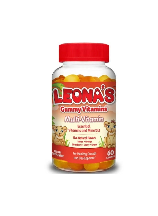 LEONAS MULTI-VITAMIN GUMMIES-60 PIECES - Image 1