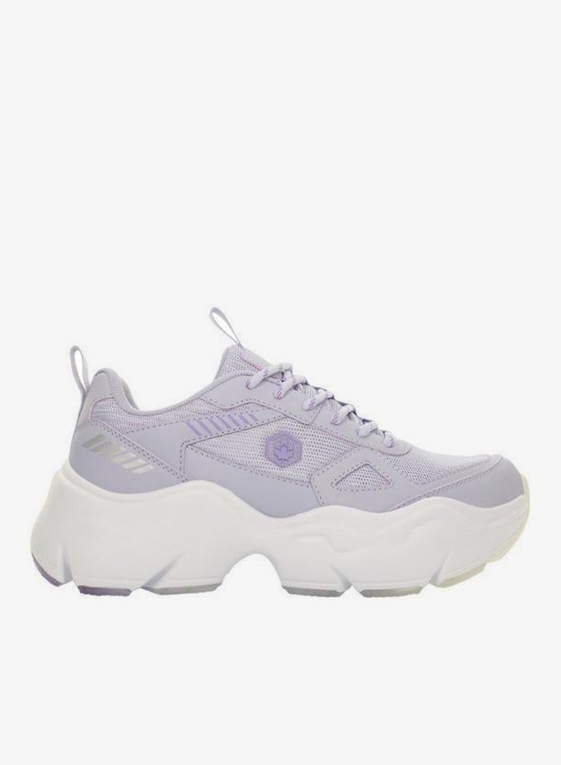 LUMBERJACK Women ITRU Mesh Textured Lace-Up Sneakers - Image 2