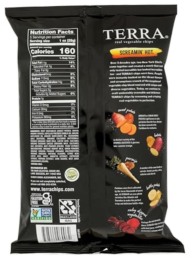 Terra Vegetable Chips Screamin' Hot oz, 5 Ounce - Image 2