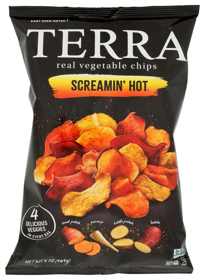Terra Vegetable Chips Screamin' Hot oz, 5 Ounce - Image 1