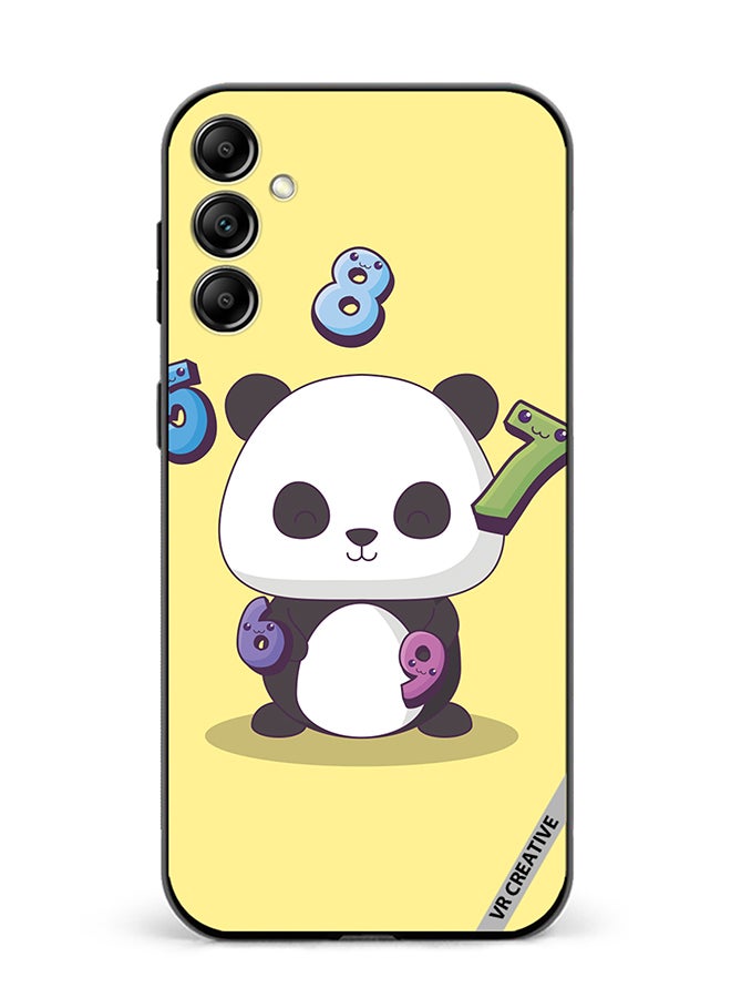 VR CREATIVE Protective Case Cover For Samsung Galaxy A55 Panda With 56789 Numbers Design Multicolour - Image 1