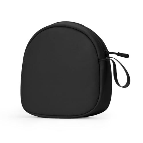 SQERO Headphone Case Soft for JBL Tune 510BT/520BT/500BT/720BT/Sony WH-CH520/510/720/710/SoundCore Q30/20/BERIBES/TOZO/KVIDIO/Bose, Ultra-Thin Headphones Case Bag Travel Carrying Universal (Black) - Image 1