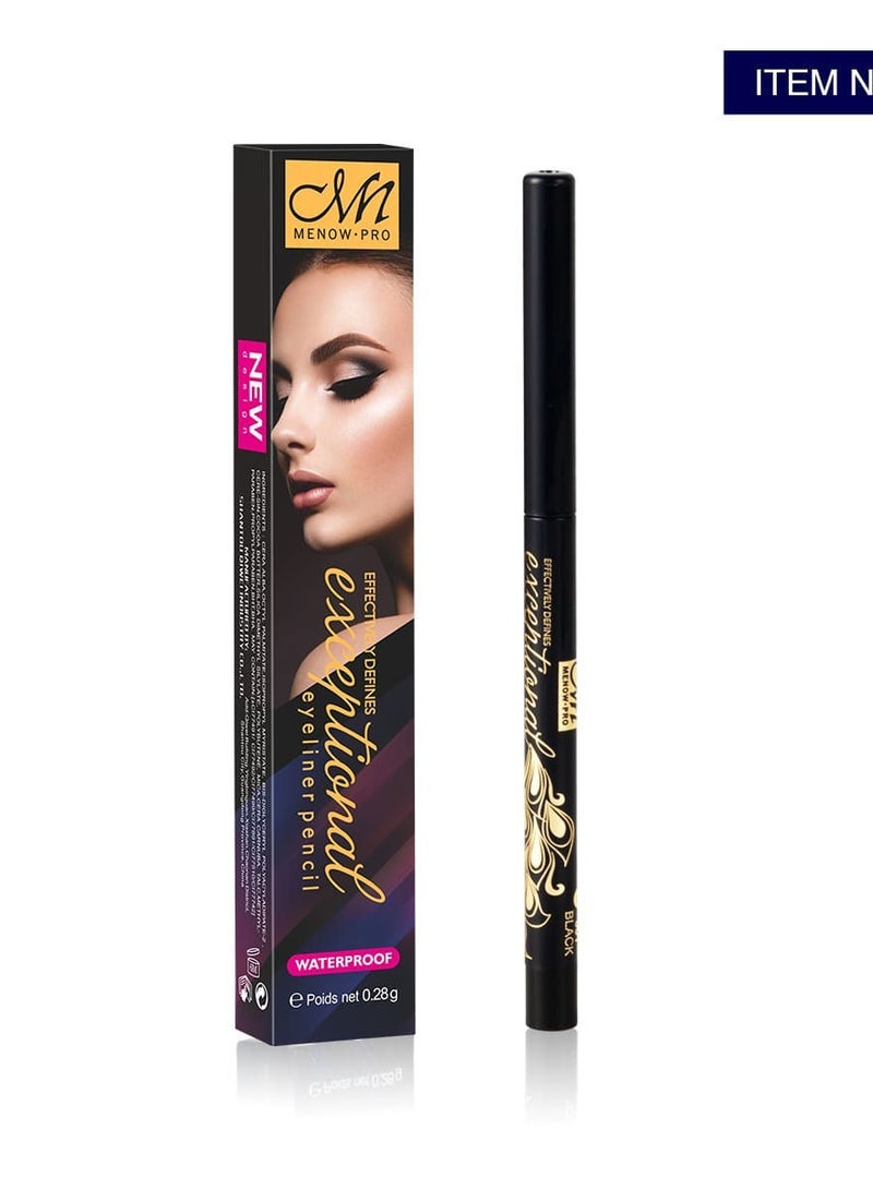 Menow Longlasting Waterproof Exceptional Eyeliner Black