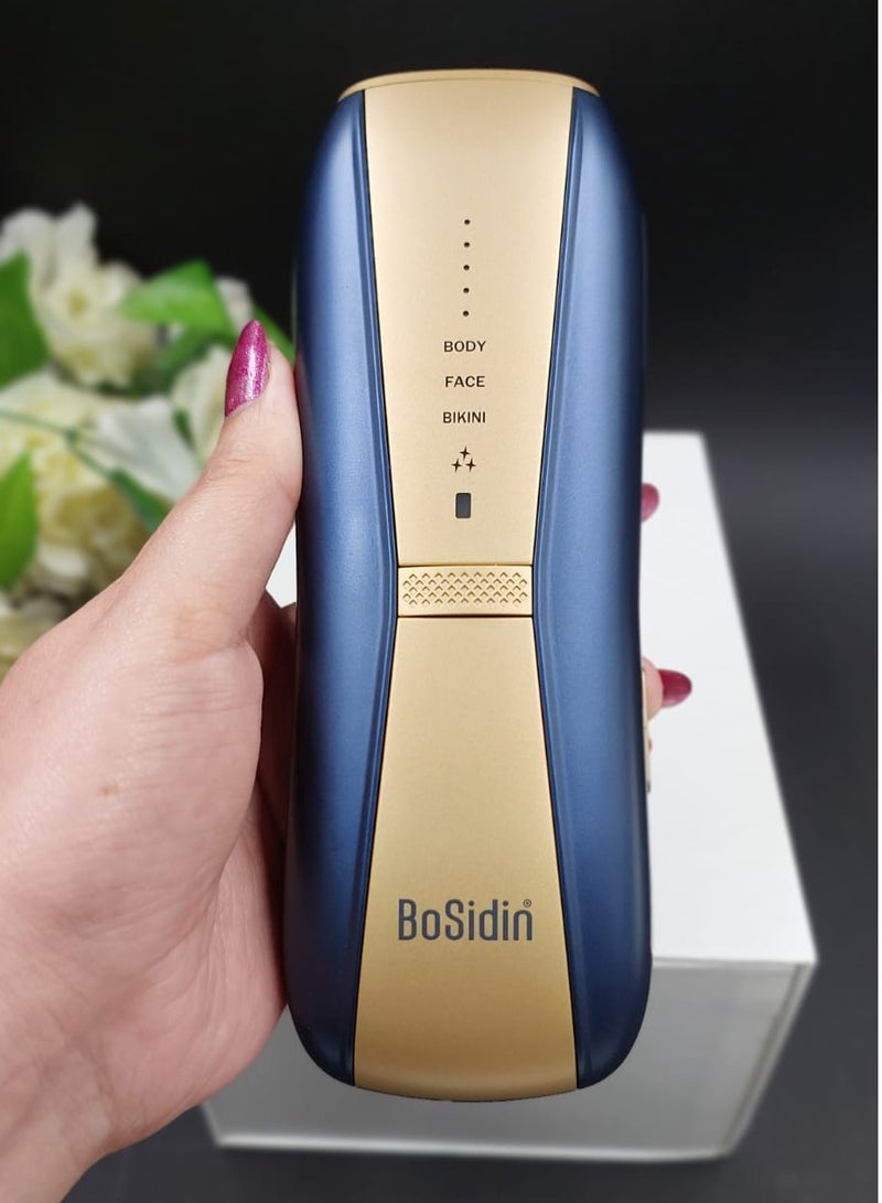 BoSidin Sapphire Latest Generation IPL Ice Cooling Hair Removal Machine for Face and Body Men and Women - Image 3