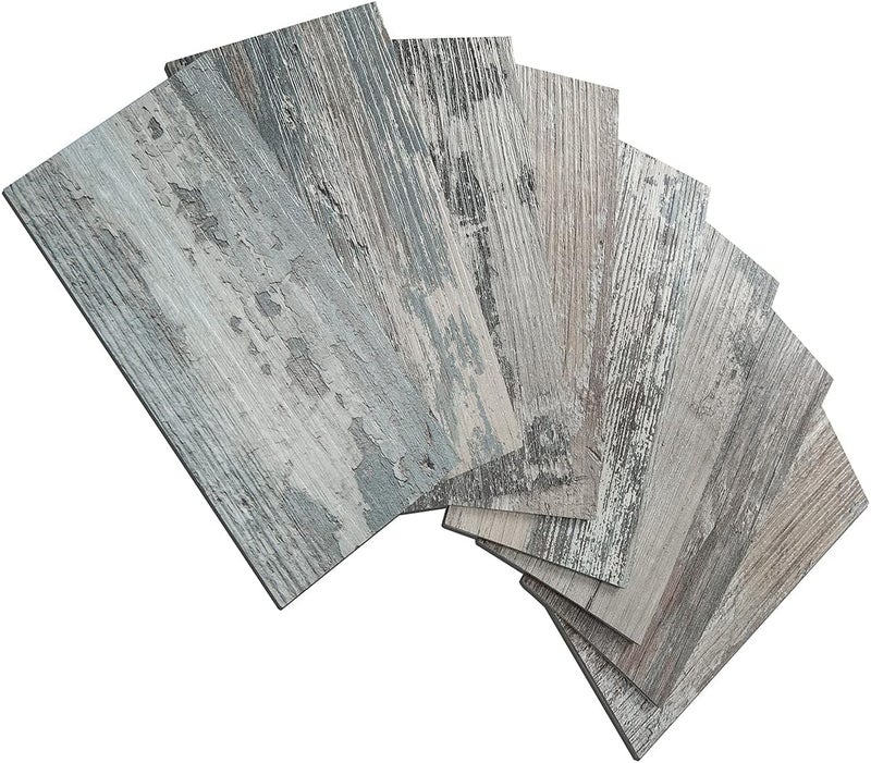 AULIGET 100 Piece Peel and Stick Backsplash PVC Tile, 3" x 6" Rustic Brick Stick on Tiles for Backsplash Kitchen, Bathroom, Laundry Room, Camper, Fireplace - Image 1