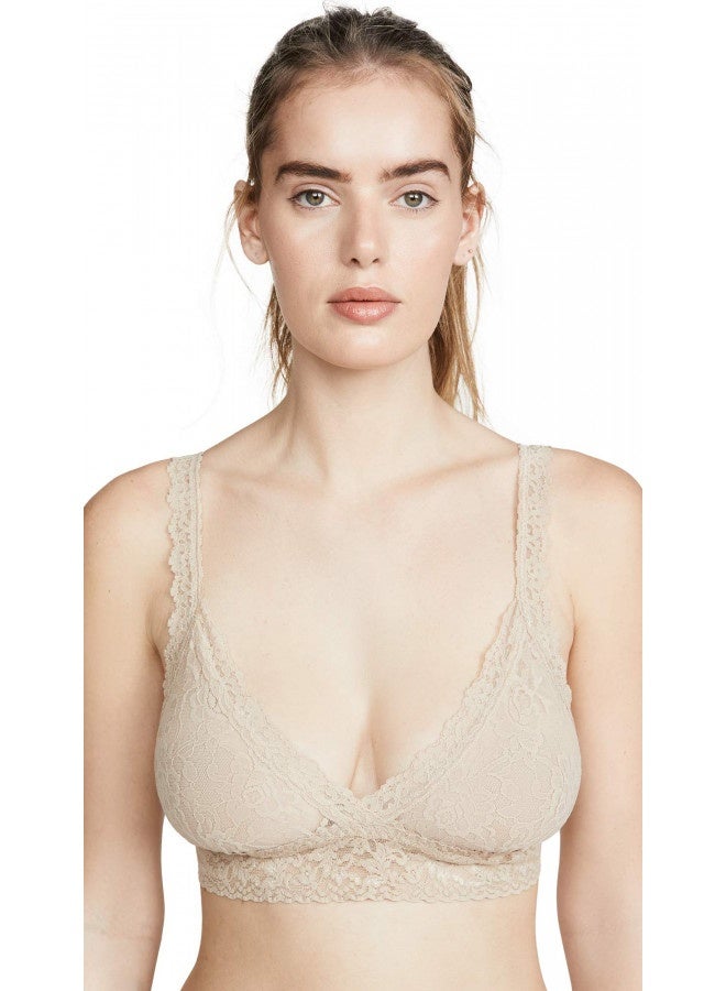 Hanky Panky Hanky Panky, Signature Lace Crossover Bralette, Chai, Small - Image 3