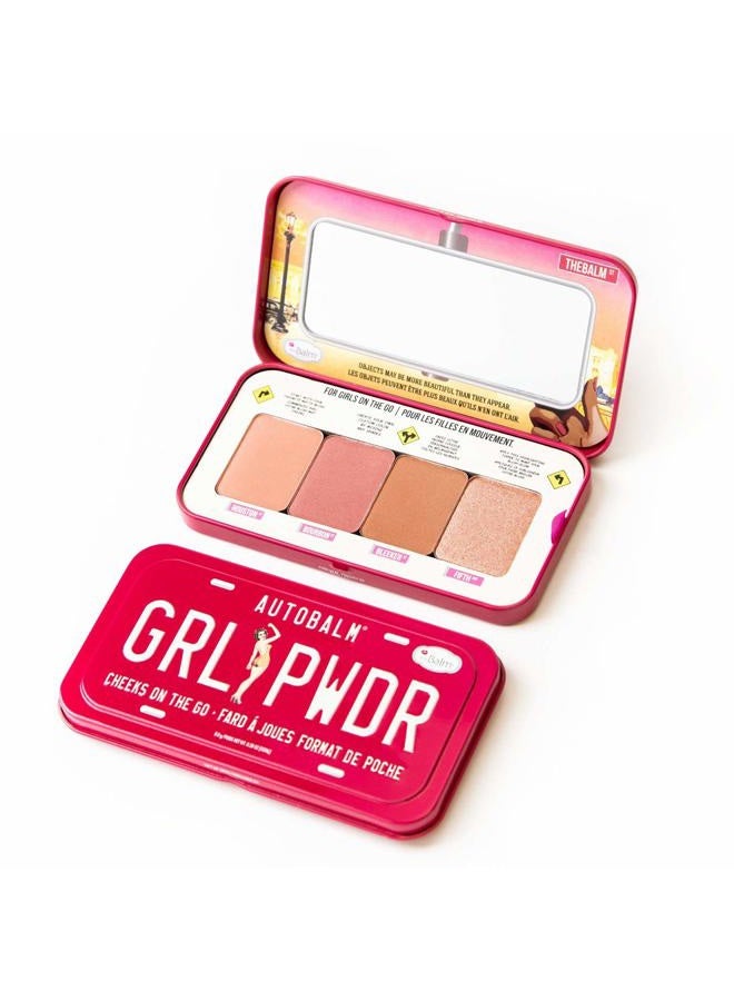 theBalm باليت خدود أوتوبالم جيرل بودر، بلاشر وهايلايتر طويل الأمد - Image 1