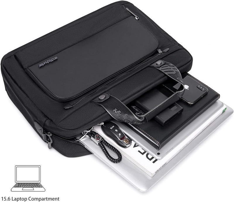 Water Resistant Anti-theft Laptop Bag for 15.6 inch Laptops with Multiple Compartments - Image 3