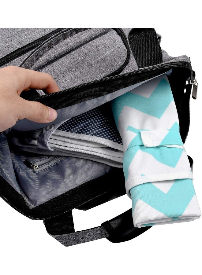 AIFUSI Diaper Changing Pad, Waterproof Pad Baby Portable Changing Mat Travel Mat Station for Home, Travel  Outside Idefair- 2 Pack - Image 4