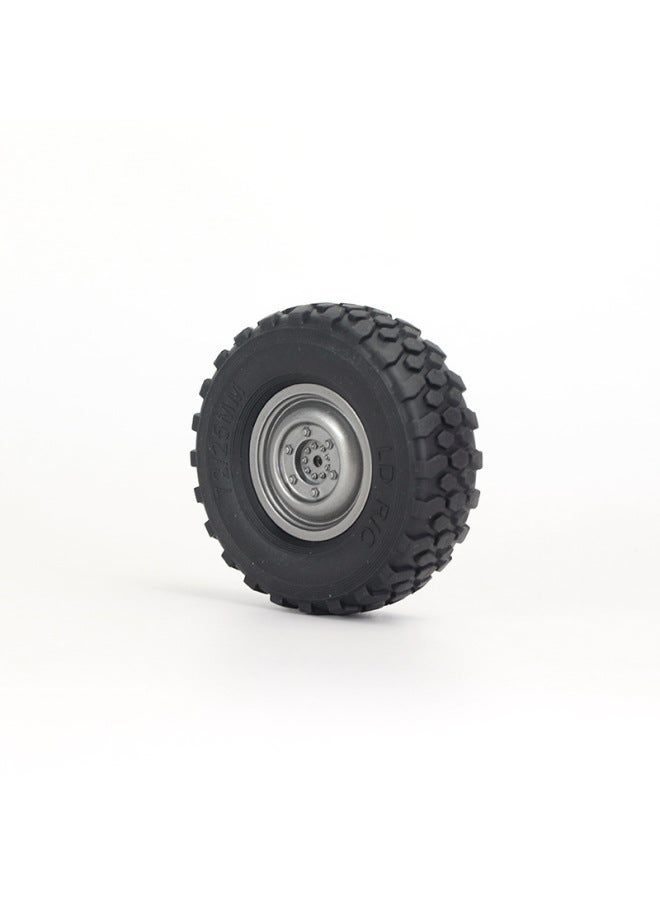 Landa Technology Remote Control Car DIY Upgrade Modification Climbing Off-Road Model Vacuum Tire Suit Accessories L0001-Color:L0001 Red Super Soft Tire (4pcs)-Scale:1:16 - Image 4