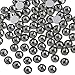 Beadsland 1440pcs Flat Back Crystal Rhinestones Round Gems for Nail Art and Craft Glue Fix,Black Diamond,SS20,4.6-4.8mm - Image 2