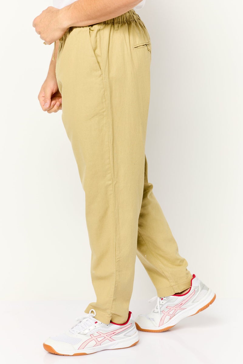 Gazzarrini سروال تشينو عادي للرجال، بيج - Image 3