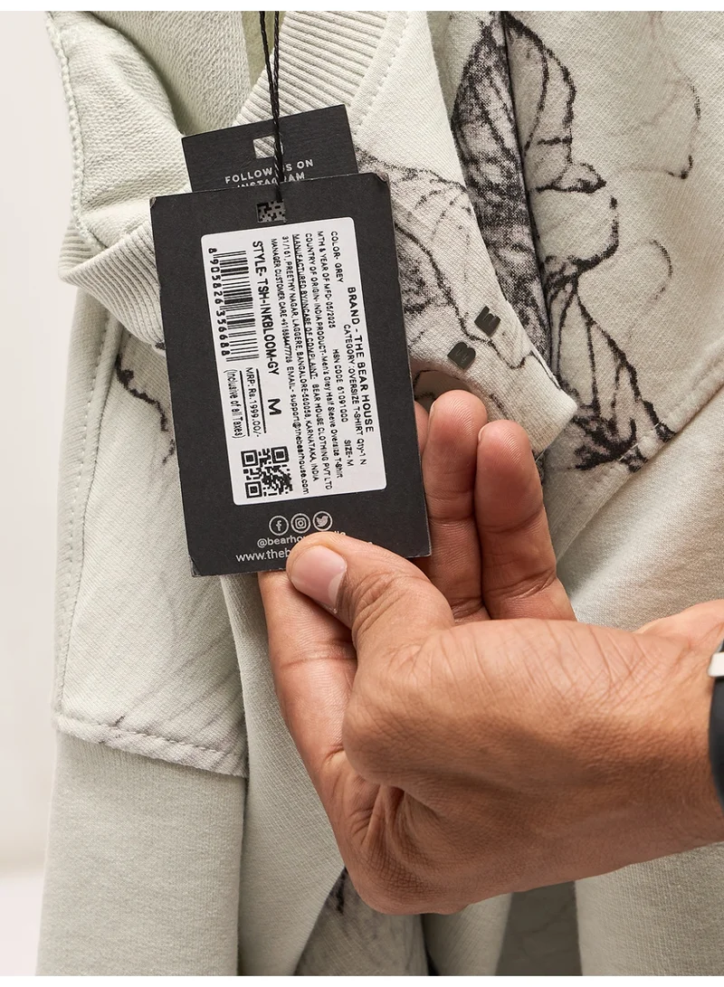 THE BEAR HOUSE  Men’s Short Sleeve T-Shirt | Casual, Comfortable & Stylish Everyday Wear | Perfect for Work, Travel, or Relaxed Outfits | Versatile All-Season Essential for Any Occasion for Men | Best Price UAE