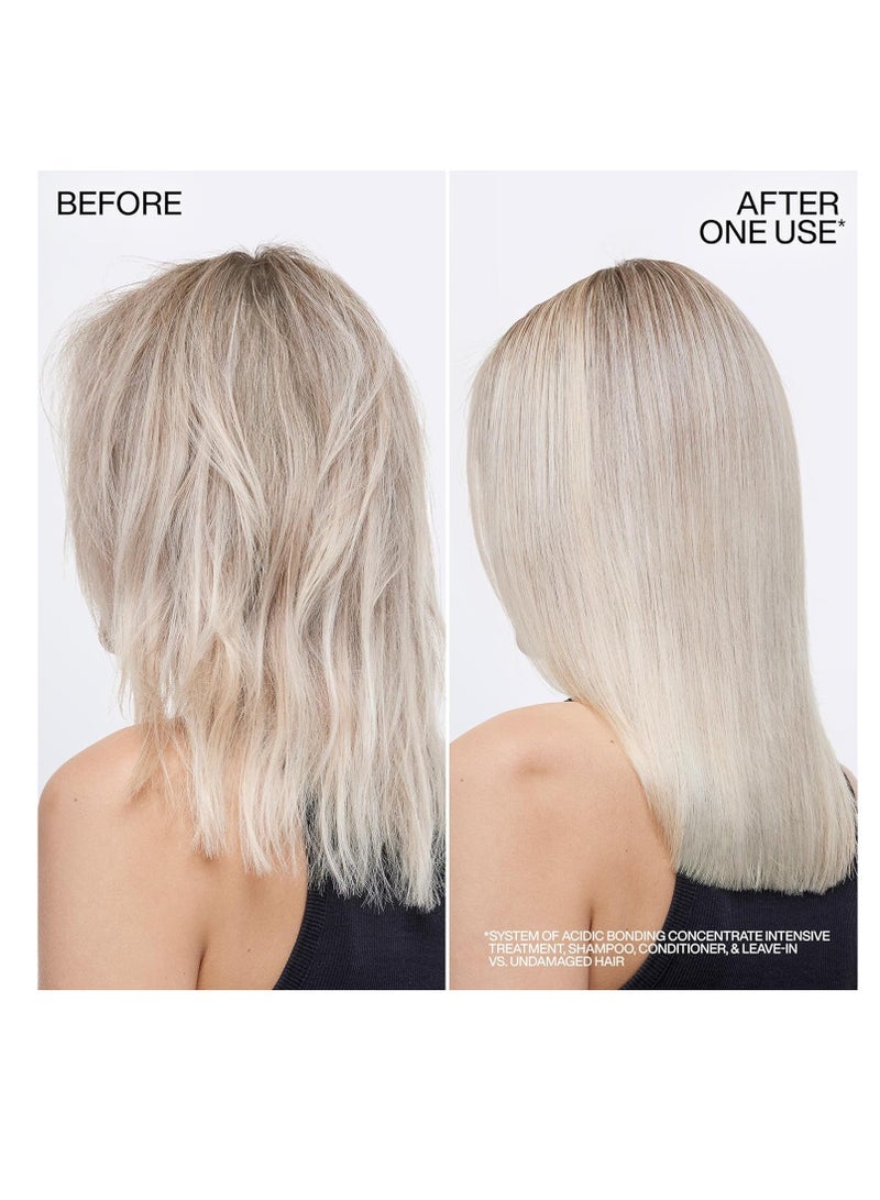 Redken Bonding Treatment for Damaged Hair Repair | Acidic Bonding Concentrate | Intensive Bonding Pre-Shampoo Hair Treatment | For Colored Hair & All Hair Types - Image 3