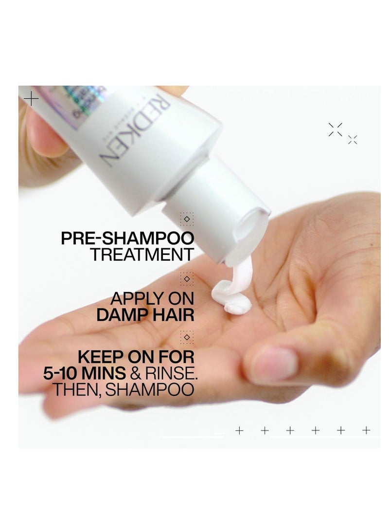 Redken Bonding Treatment for Damaged Hair Repair | Acidic Bonding Concentrate | Intensive Bonding Pre-Shampoo Hair Treatment | For Colored Hair & All Hair Types - Image 4