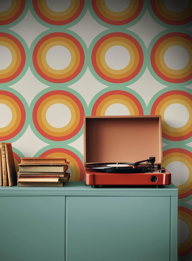 NuWallpaper x Very Gay Paint Sir Culls Orange Peel and Stick Wallpaper, VGS6442 - Image 4