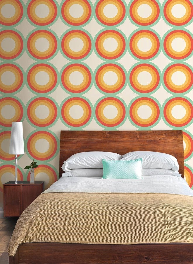 NuWallpaper x Very Gay Paint Sir Culls Orange Peel and Stick Wallpaper, VGS6442 - Image 2