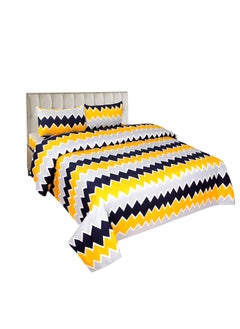 VAS COLLECTIONS VAS COLLECTIONS 200 GSM Glace Cotton Combo Pack of 4 Double Printed Bedsheet with 8 King Size Pillow CoverSize228X228Pillow Size18X28 inchesMulticolor  - Image 5